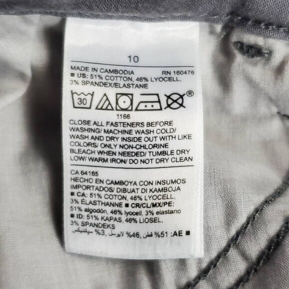 Old Navy Rockstar Super Skinny High Rise Jeans Women’s 10 Gray Stretch - Picture 6 of 7